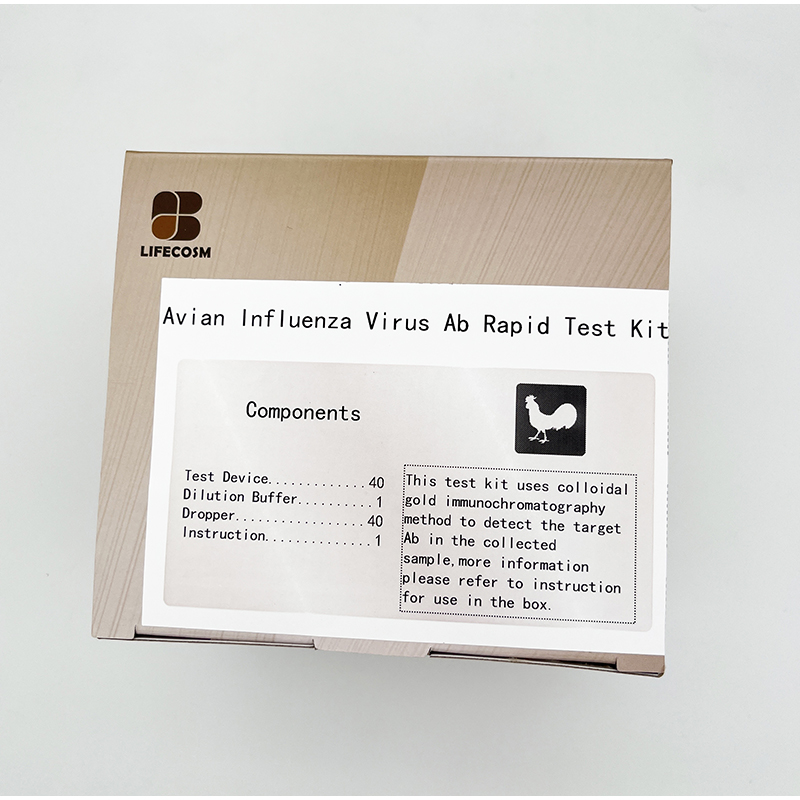 Chinese Professional Parvo Virus Test - Lifecosm Avian Influenza Virus Ab Rapid Test kit  for veterinary diagnostic test  – Lifecosm