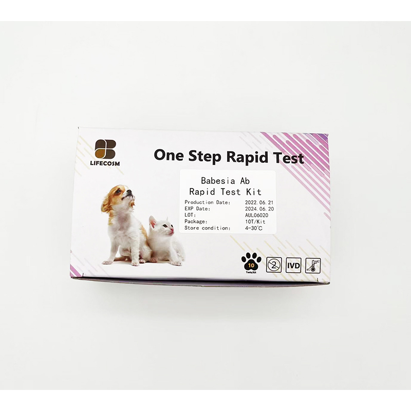 Low MOQ for Antigen Rapid Test Saliva - Lifecosm Canine Babesia gibsoni Ab Test Kit for veterinary use – Lifecosm