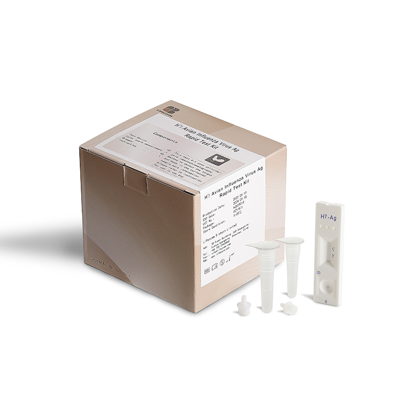 Lifecosm AIV H7 Ag Combined Rapid Test Kit  for veterinary diagnostic test