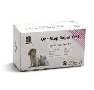 Bộ xét nghiệm nhanh kháng thể kháng virus Canine Distemper