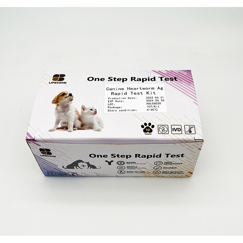 Rapid Screening Test To Detect Helicobacter Pylori - Lifecosm Canine Heartworm Ag Test Kit for veterinary use – Lifecosm