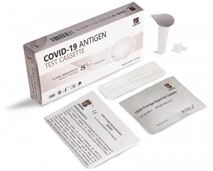 Prawf Trwynol Casét Prawf Antigen Lifecosm COVID-19