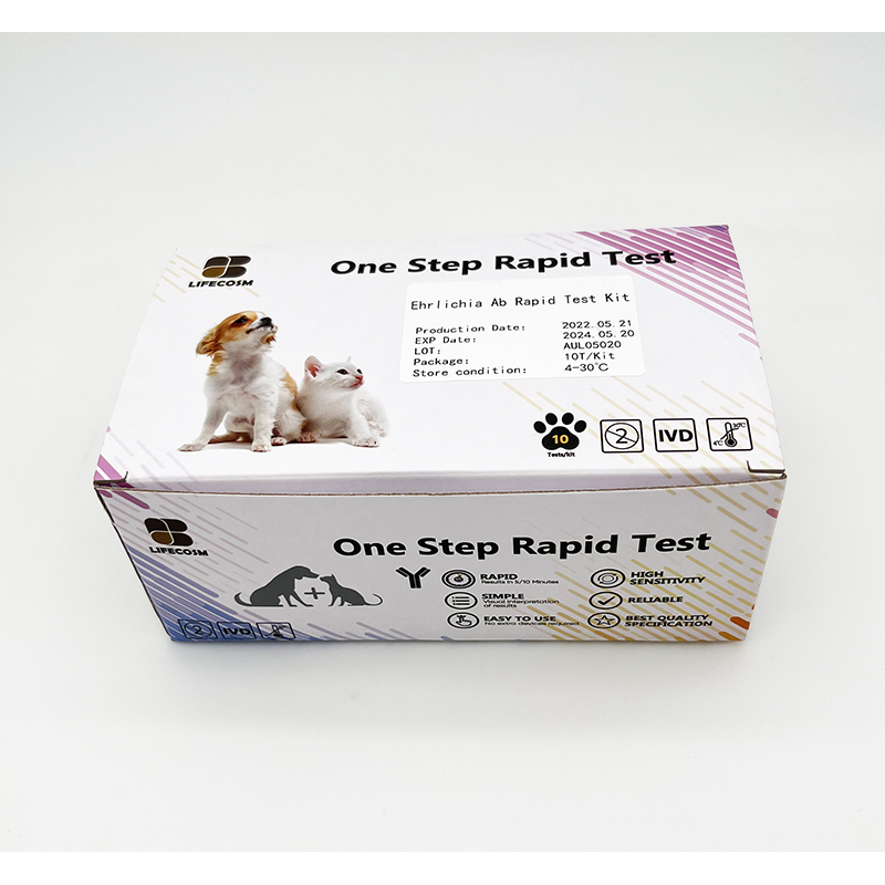 Antibody Test - Lifecosm E.canis Ab Test Kit for veterinary diagnostic test  – Lifecosm