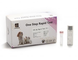 Kit de prova ràpida d'anticossos del virus de la panleucopènia felina