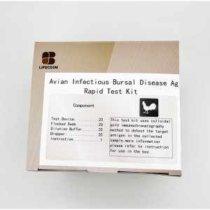 Good User Reputation for Prescription Itch Medicine For Dogs - Lifecosm Avian lnfectious Bursal Disease Ab Rapid Test Kit for veterinary diagnostic test  – Lifecosm