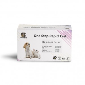 Lifecosm Feline Parvovirus Ag Test Kit to test cat FPV