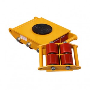 Carrying Roller CRA  Moving Transporting Heavy duty 6T to 100T cargo trolley moving roller Skate