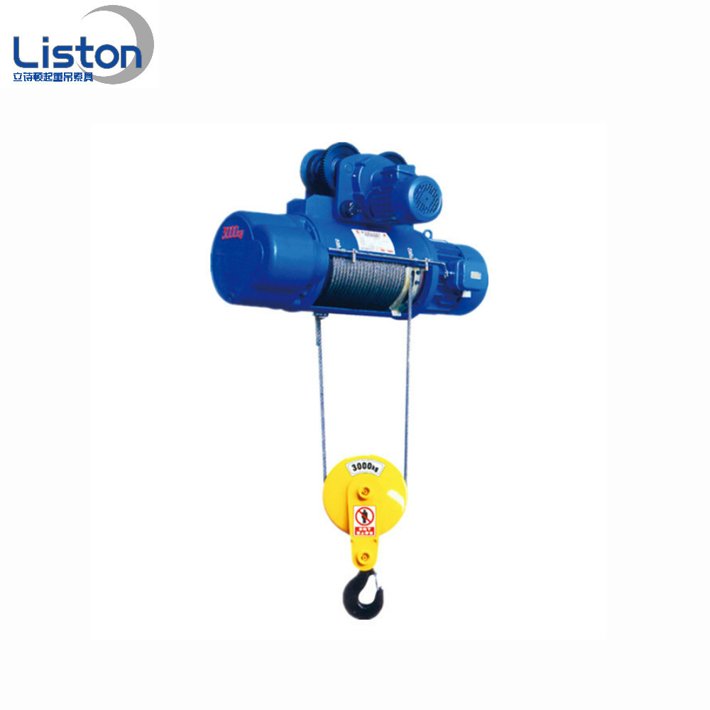 electric wire rope hoist winch