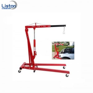 Hot Selling for Mini Site Crane - 2 ton 3ton portable air folding hydraulic car shop engine hoist crane – Liston