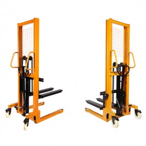 3000KG manual mini forklift stacker hydraulic stacker price hydraulic lifter
