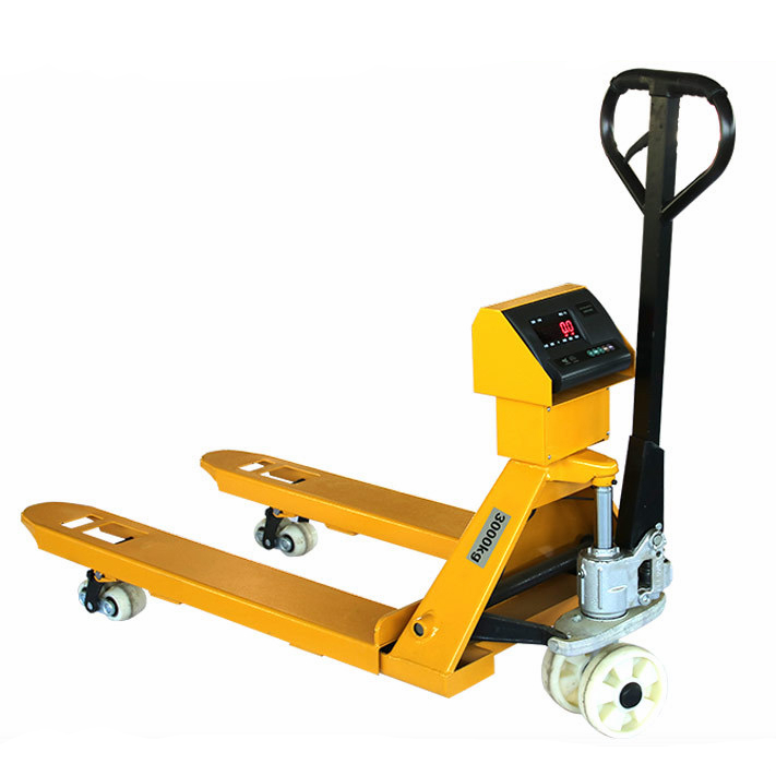Best Price on Crane Weighing Machine - Good Quality 3Ton Pallet Jack With Scale Hand Electronic Pallet Truck – Liston