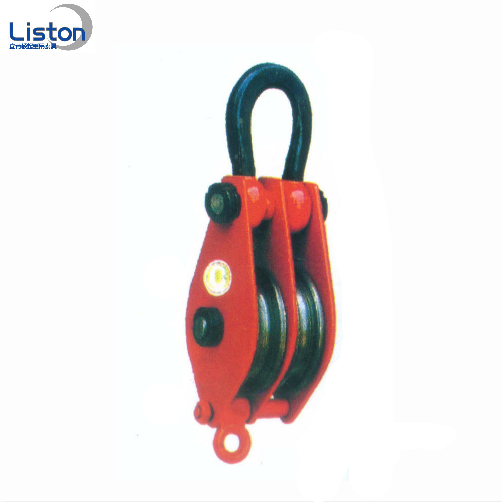 OEM/ODM Manufacturer Mounted Pulley Block - Heavy Duty Double Sheave Snatch Swivel Wire Rope Pulley block – Liston