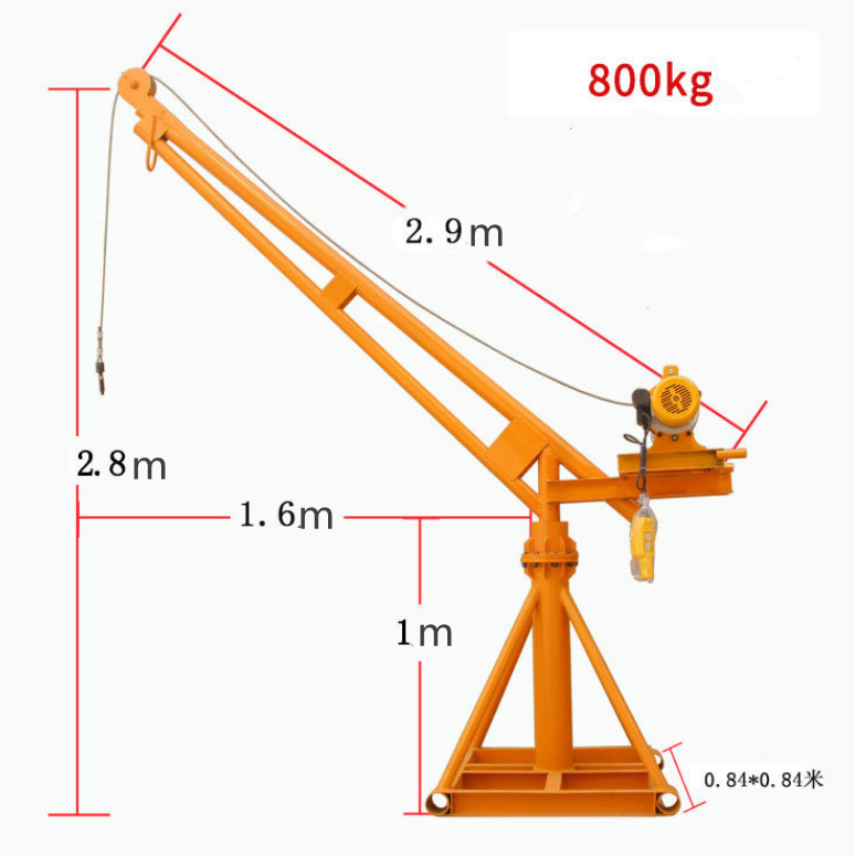 mini crane 2 ton 