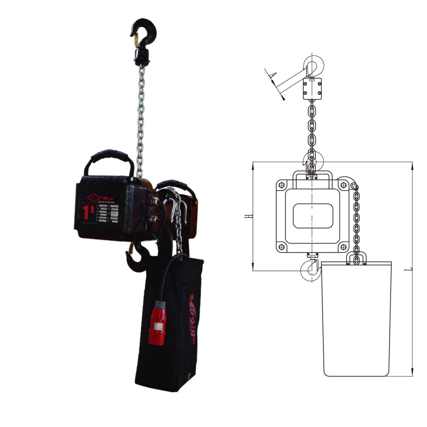 PriceList for Heavy Duty Crane Scale - Stage Chain Hoist 220V Electric Truss Chain Hoist    – Liston