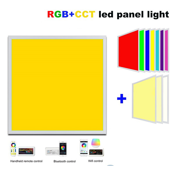 20W IP65 RGB+CCT Dimming LED Flat Panel Lamp 30x30cm