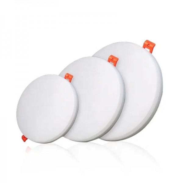 Shenzhen 24W 170mm Rimless Round Backlit Recessed Surface Mounted LED Panel Downlight