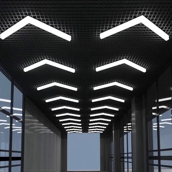 450w Car Wash Station Linkable LED Linear Light Auto Arrow-shaped LED Work Light