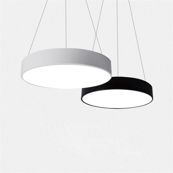 China 500mm 600mm 800mm Suspended Round, Round Led Pendant Light Fixtures