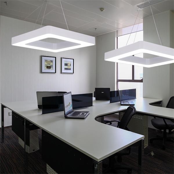 Lightman Square LED Pendant Ceiling Light 120cm