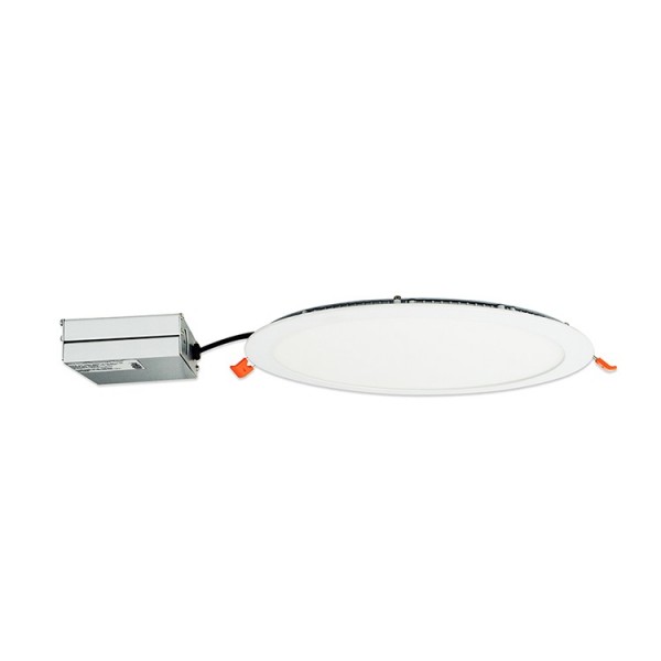 Ultra Slim 8inch 18W ETL Round LED Recessed Ceiling Panel Light with Junction Box