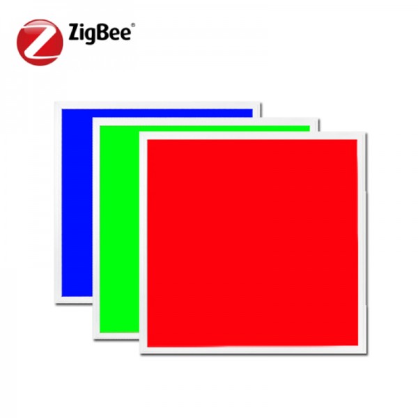 24V ZigBee 40W 62×62 RGB LED Ceiling Panel Light 620×620
