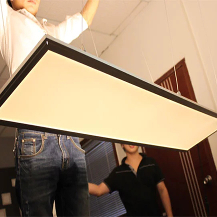30×60 Square Dimmable Double Side Emitting LED Ceiling Panel Light With Up Light 30% and Down Light 70%