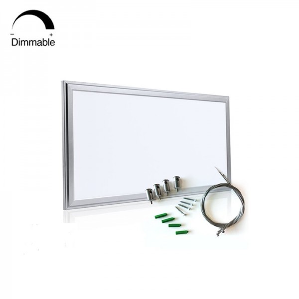 90lm/w Triac Dimmable Square LED Ceiling Panel Light 295×595