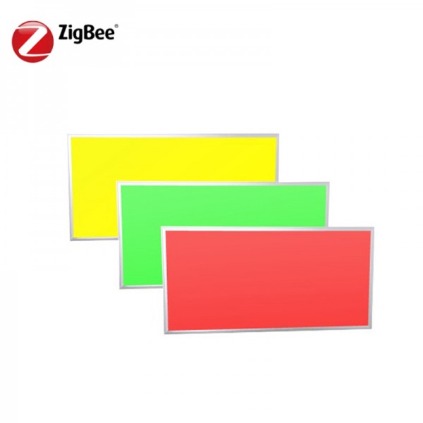 600×300 Zigbee Recessed Dimmable RGB RGBW RGBWW LED Flat Panel Light 30*60