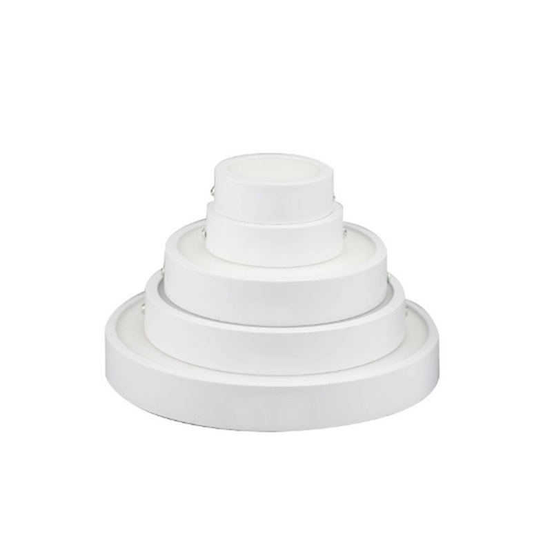 6W 120mm Surface Mounted Round LED Panel Downlight – Lightman