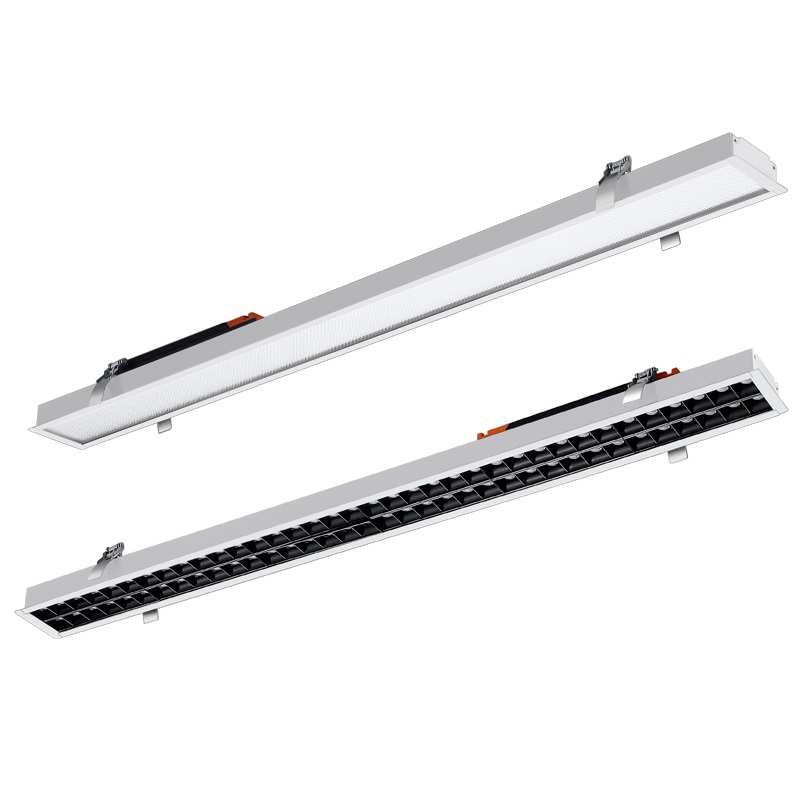 OEM/ODM China Led Linear Lighting Channel - 18W 36W 60cm 120cm Recessed Dimmable Seamless LED Linear Light  – Lightman