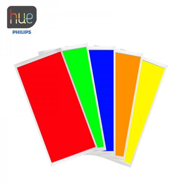 White Frame Hue Colour Changing RGB CCT LED Mount Panel Light 30×60 60x30cm With 24V