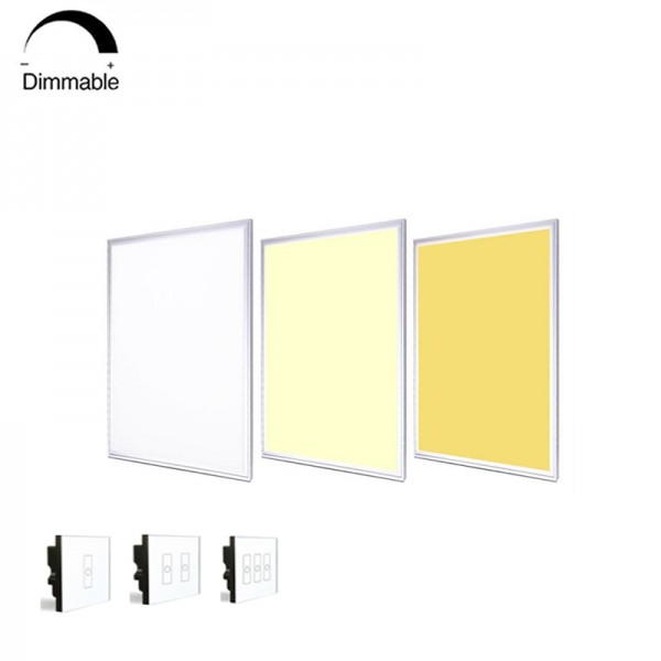 36W DALI Dimmable LED Grille Ceiling Panel Light 60×60