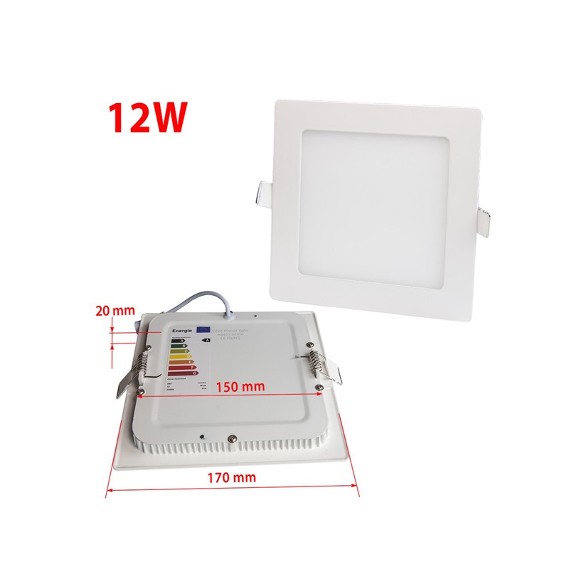 Good Quality Led Panel Downlight - Wholesale Price 12W Mini Recessed LED Panel Ceiling Lighting 170×170 – Lightman