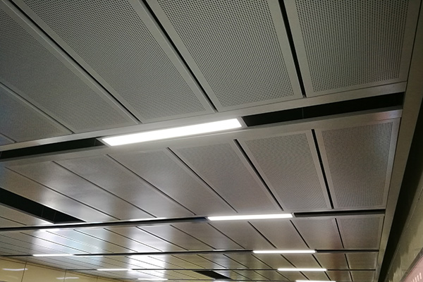 LED Panel Light in Guangzhou Line 7 Station