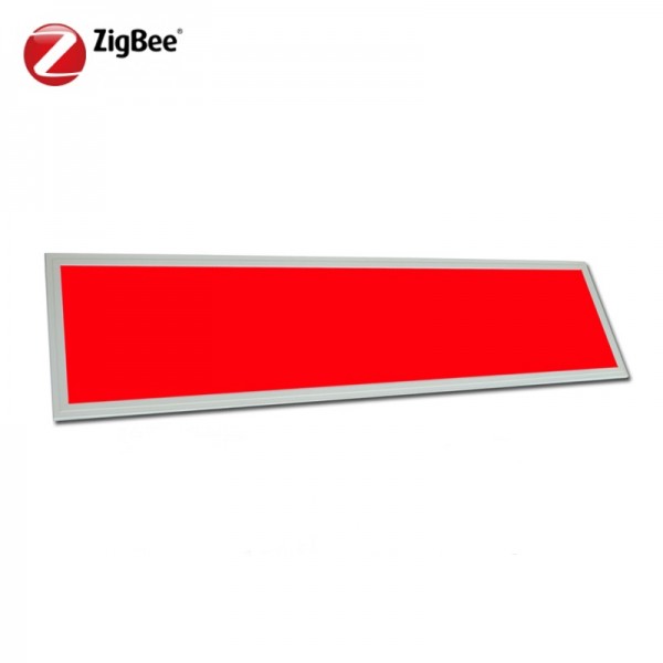 ZigBee Surface RGBW LED Slim Flat Panel Lighting 300×1200 1×4