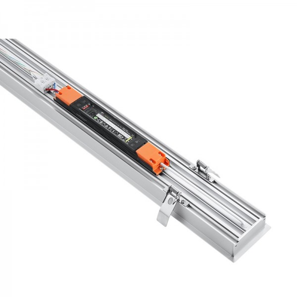 Wholesale Arrow Linear Led Light - Modern Aluminum 36W White Black Color Recessed LED Linear Light – Lightman