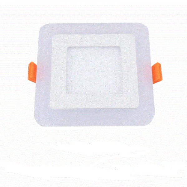 3W 6W 145x145mm Square RGB Double Color LED Ceiling Panel Lamp