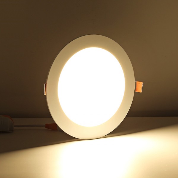 Die-Casting Aluminum 18W 225mm Dimmable Round LED Ceiling Panel Light