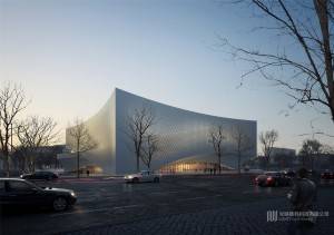 Special Design for Architecture Rendering Design - Concert Hall of China Philharmonic Orchestra – Lights CG