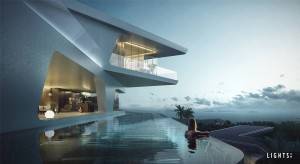 3d Max Architecture Rendering - Samui Island Villa – Lights CG