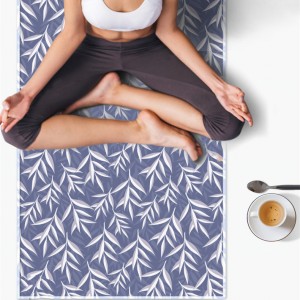 Professional China  Organic Cotton Towel - Natural Recycled Microfiber Custom Made Yoga Towel Logo Printed – LH