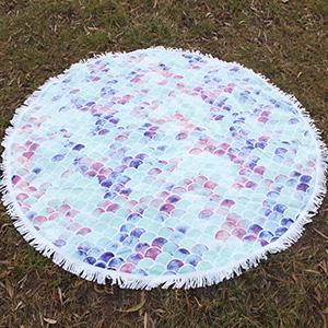 New Delivery for Quick Dry Towels - 100% cotton round beach towel for shawl – LH