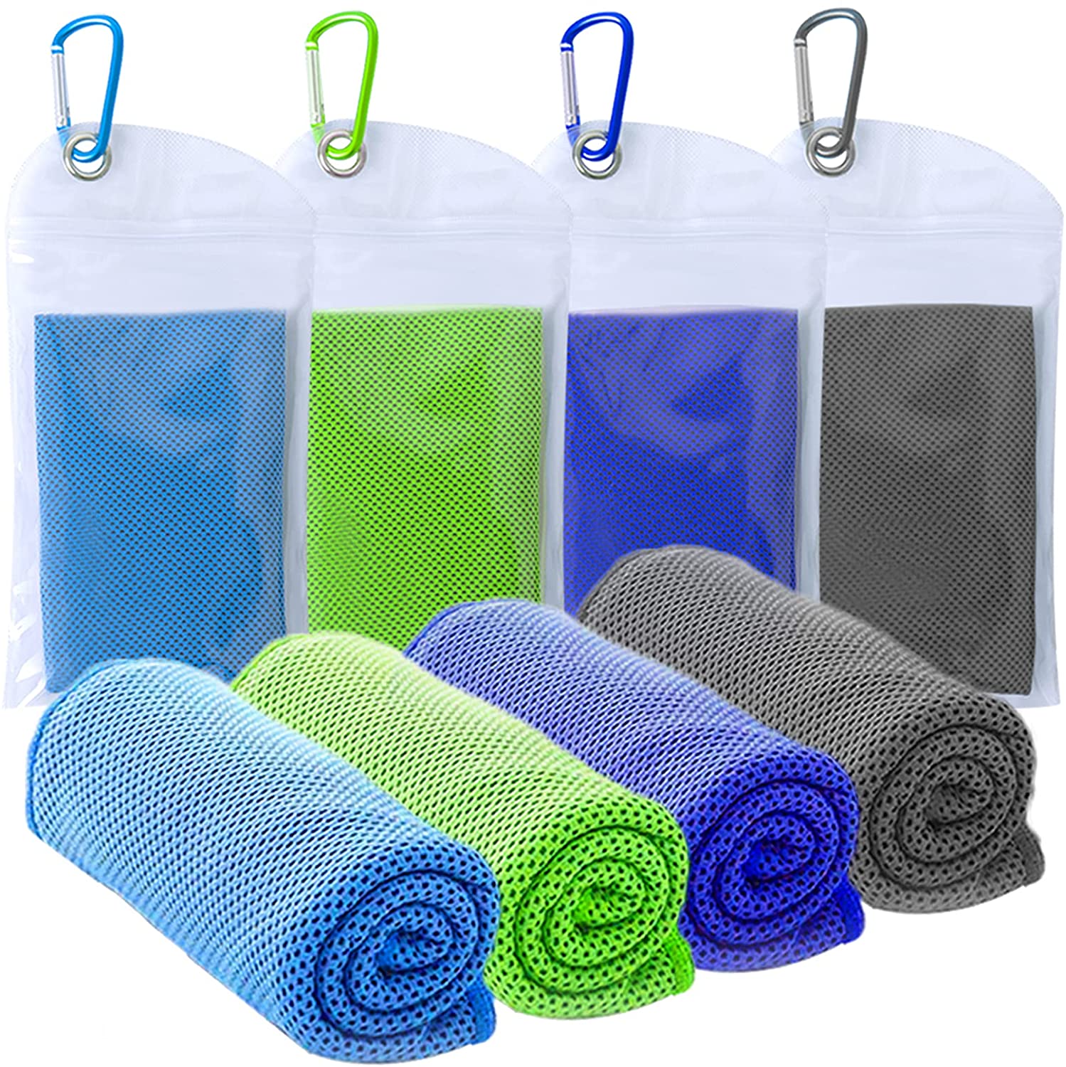 Microfiber Cooling Towels Sweat Towel Wristbands for Gym Workout