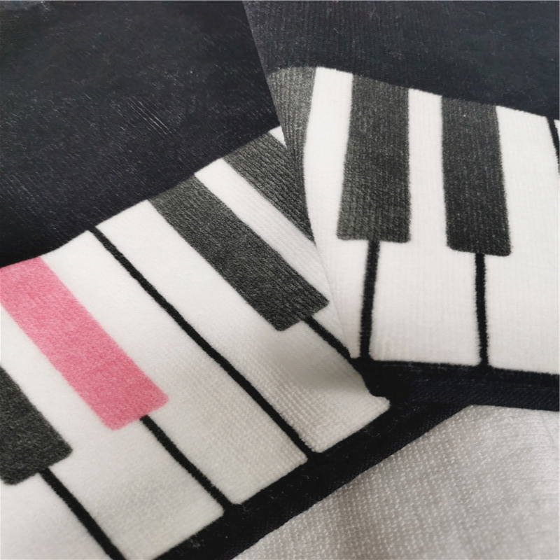 factory customized Microfibre Face Towel - 100% cotton digital print sports gym slogan towel with custom logo  – LH