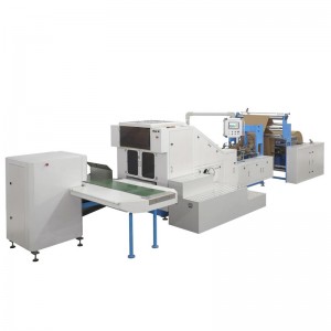China High Quality Burger Paper Bag Making Machine Factory –  High speed square bottom paper bag machine – MACHINERY