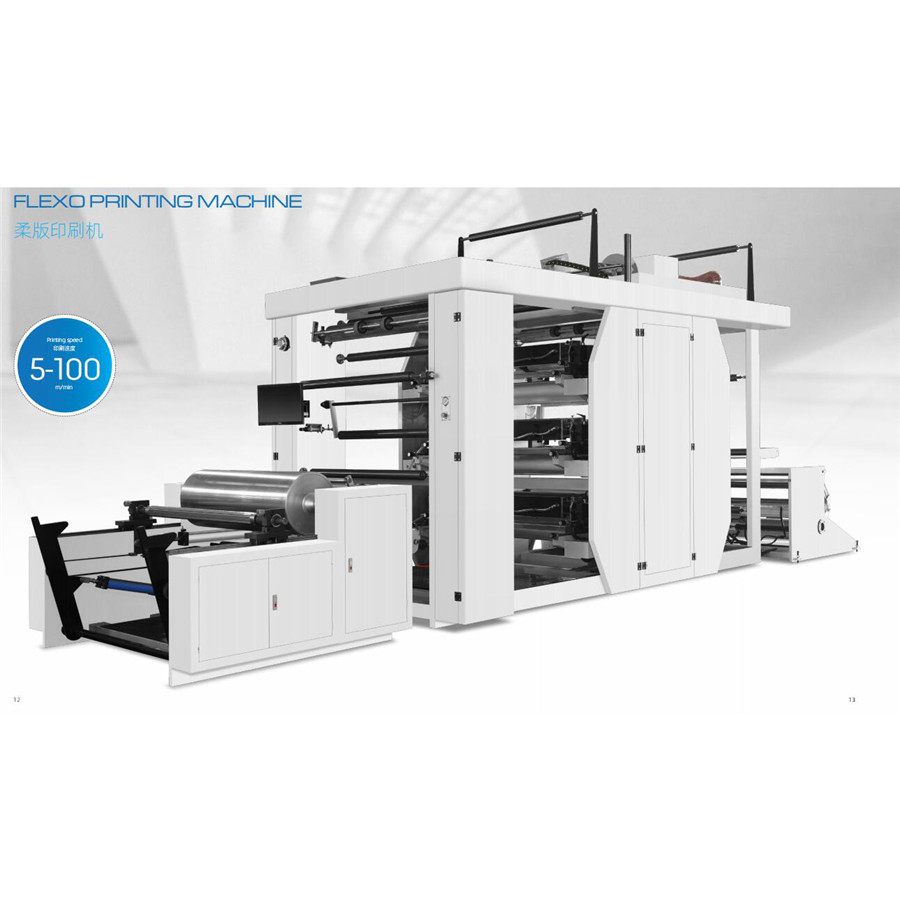 China High Quality Paper Roll To Roll Flexo Printing Machine Factories –  6 color flexo printing machine – MACHINERY