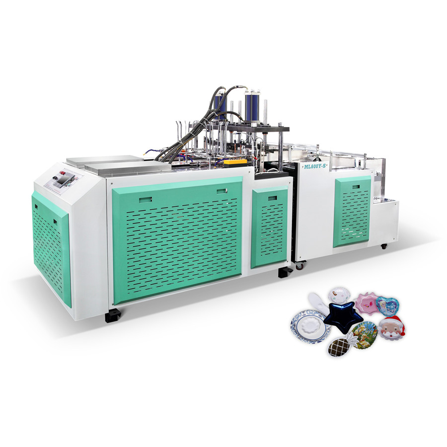 China High Quality One Time Paper Plate Dish Making Machine Factory –  ML600Y-S Hydraulic Paper Plate Making Machine – MACHINERY