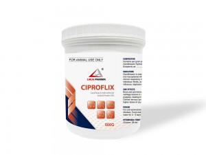 Ciprofloxacin Hydrochloride Soluble Powder 50%