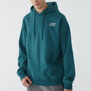 Wholesale winter fleece custom men’s embroidered hoodies and sweatshirts for men