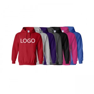 Wholesales 100% Cotton blank hoodie logo custom hoodie